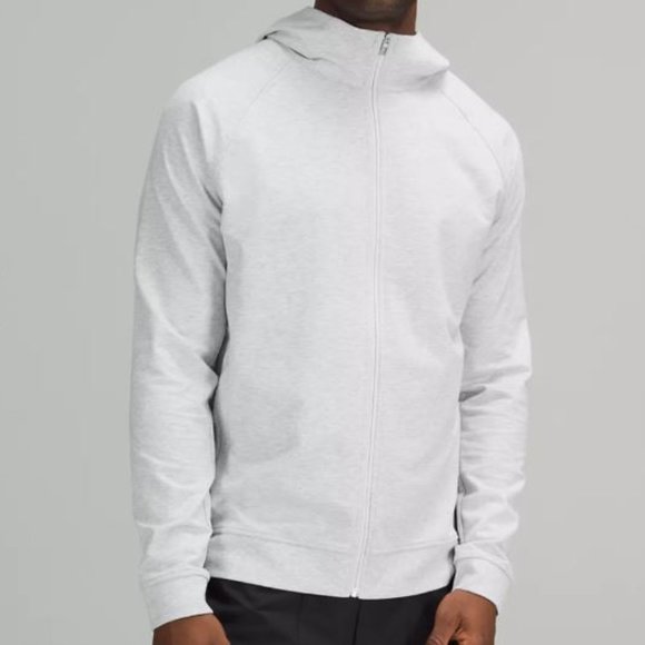 lululemon athletica Other - LULULEMON City Sweat Full-Zip Hoodie Light Grey XL NEVER WORN
